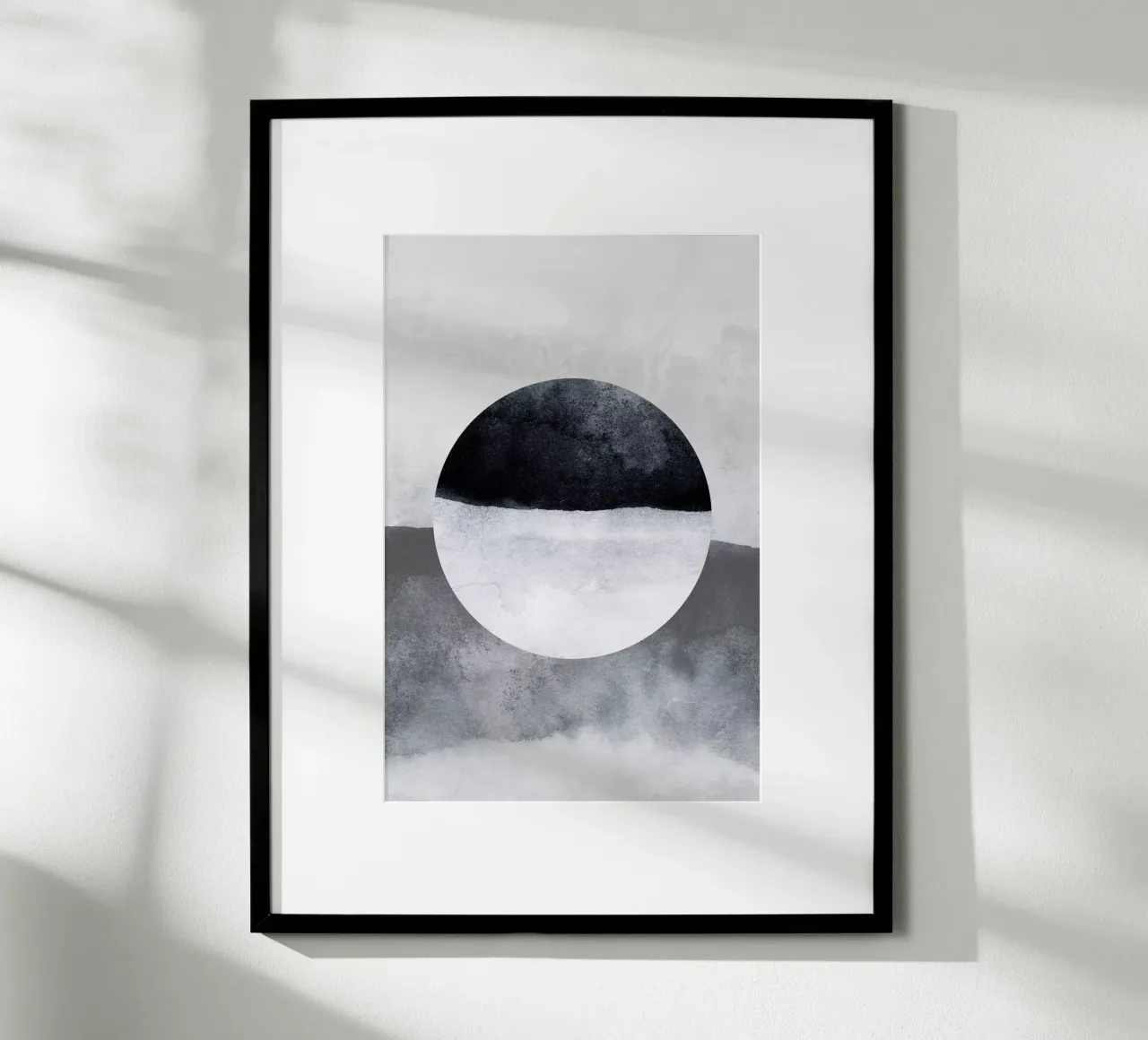 Minimalism 52 poster con telaio in alluminio da Mareike Böhmer