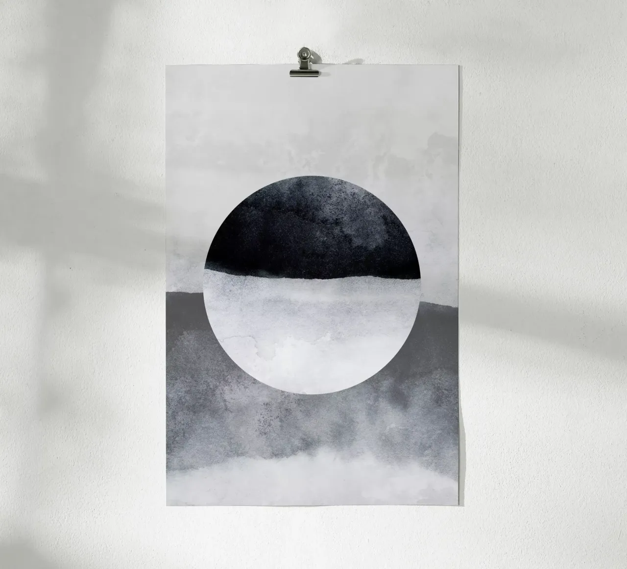 Minimalism 52 poster con telaio in alluminio da Mareike Böhmer