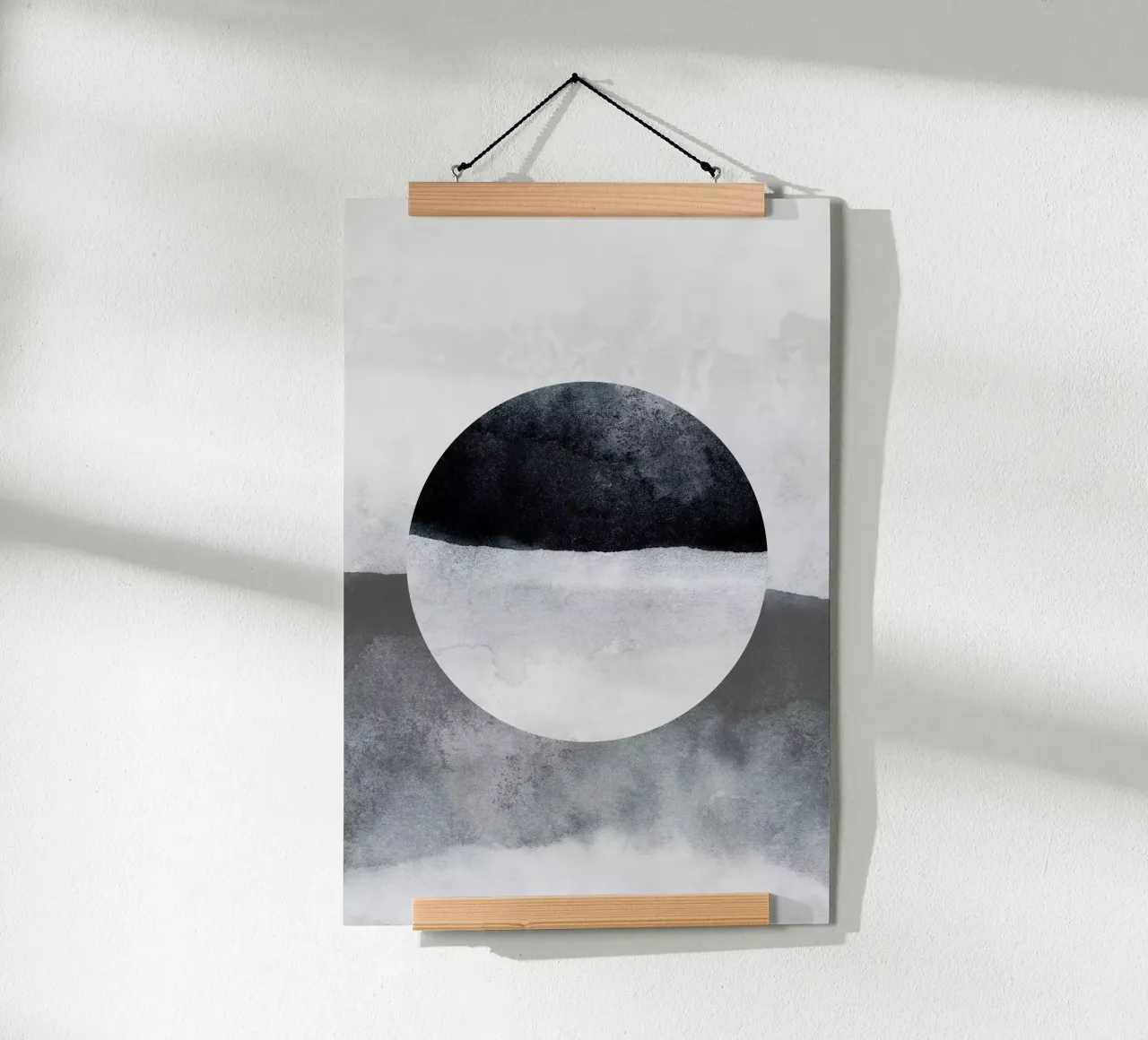 Minimalism 52 poster con telaio in alluminio da Mareike Böhmer