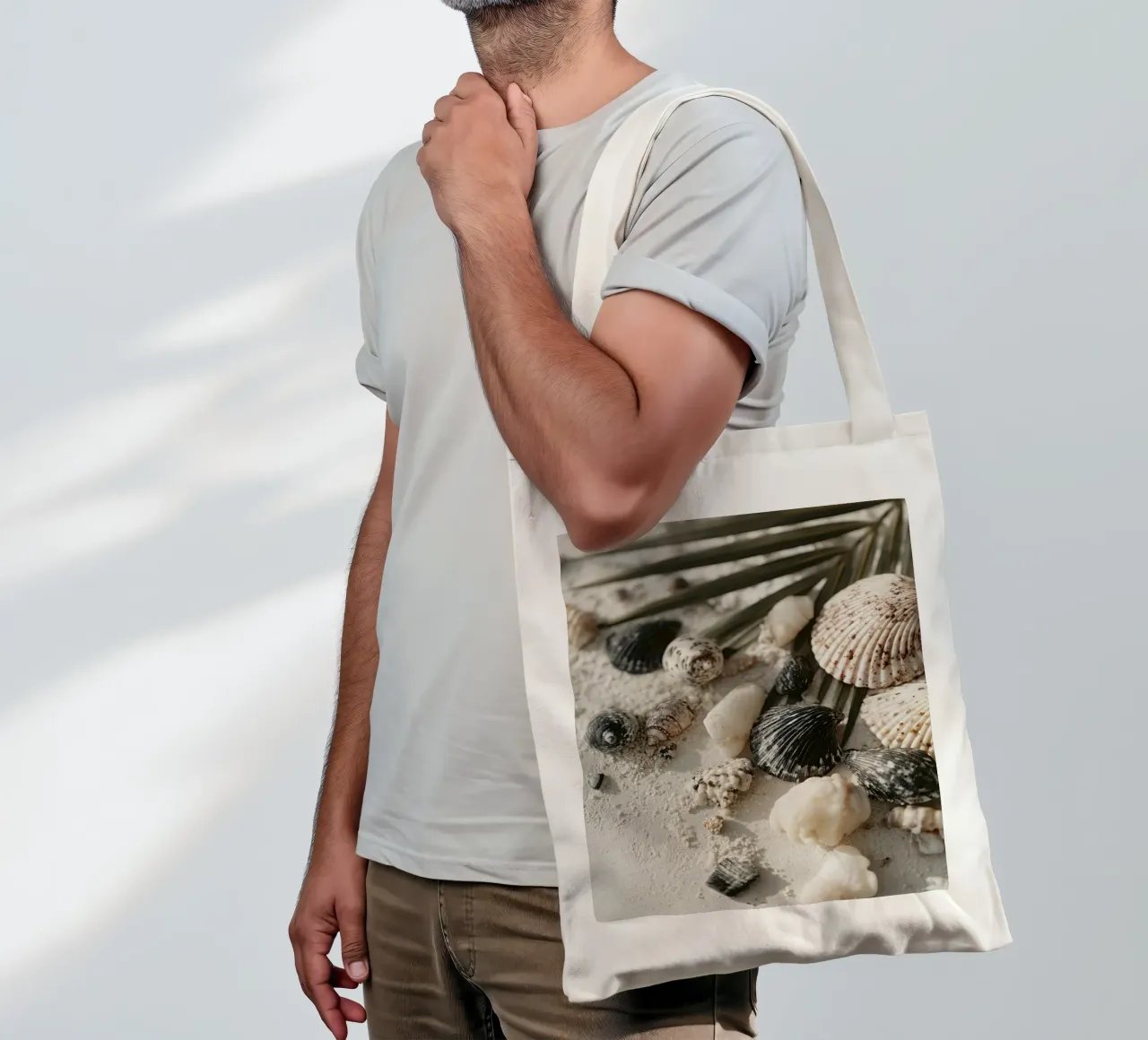 Shell Stories No 03 borsa in juta da treechild