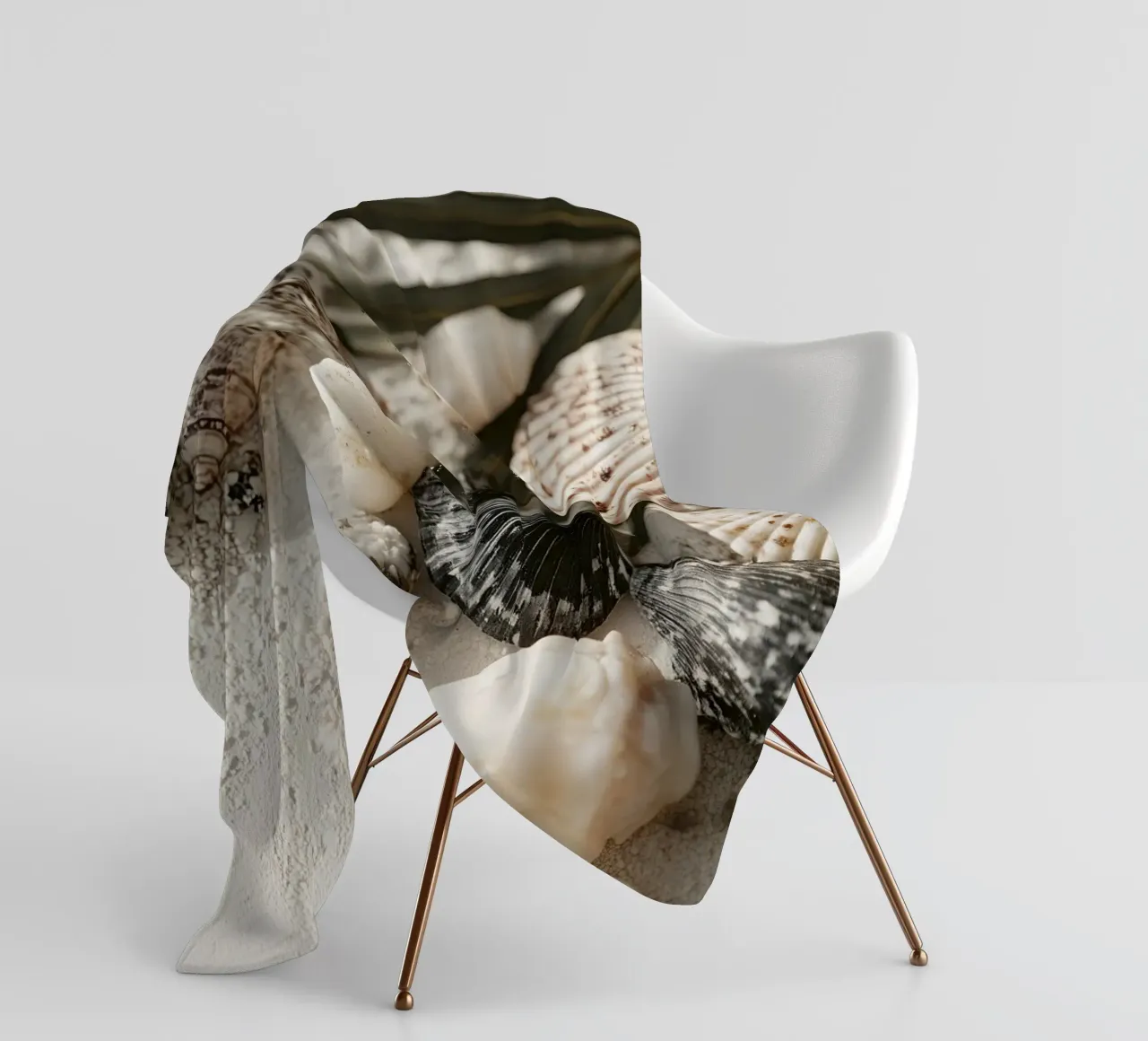 Shell Stories No 03 coperta in pile da treechild