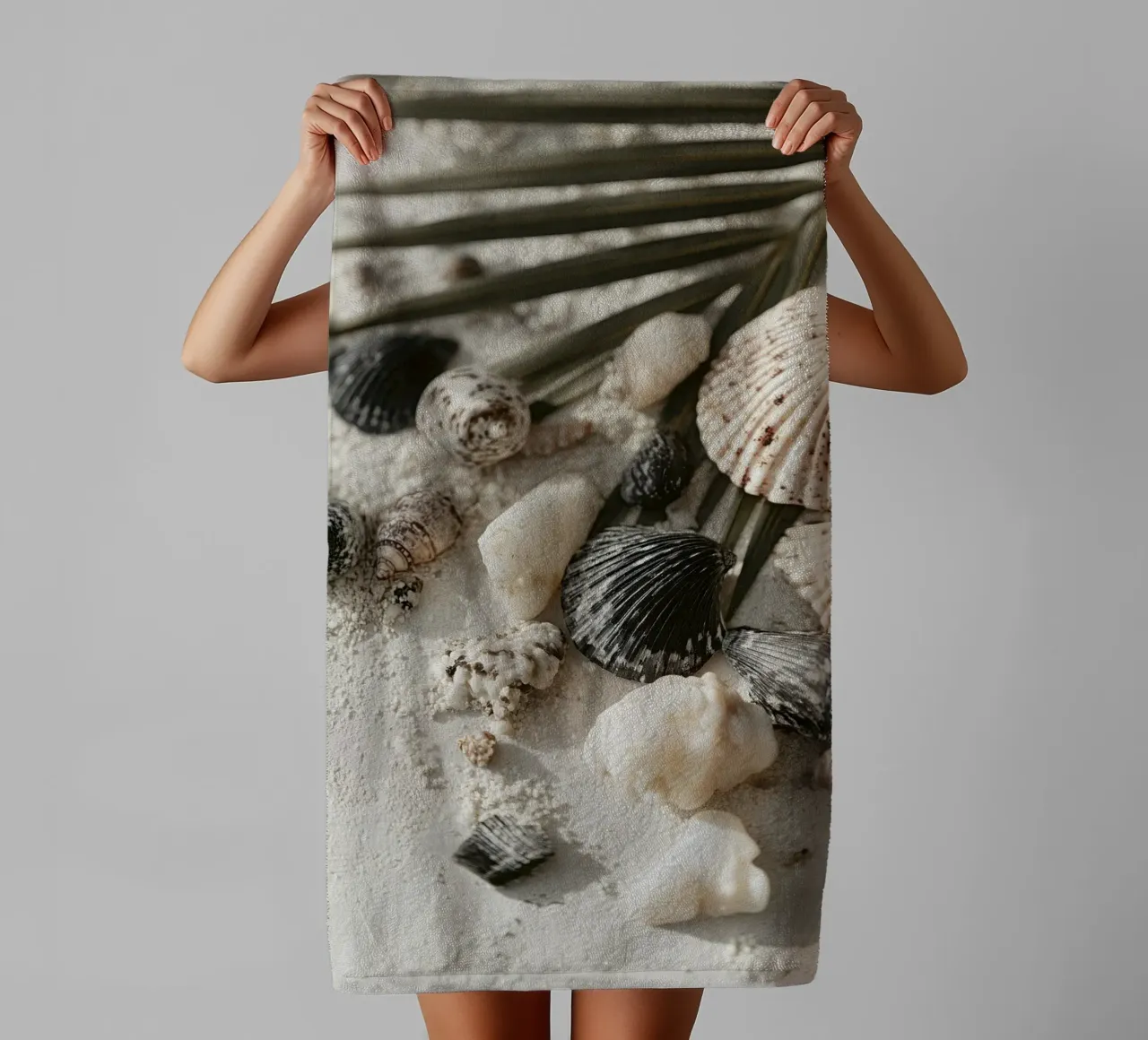 Shell Stories No 03 asciugamano da bagno da treechild