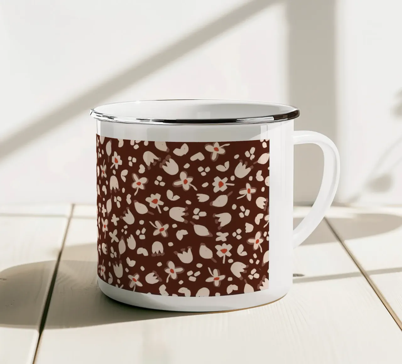 Pattern No 35 tazza in smalto da treechild