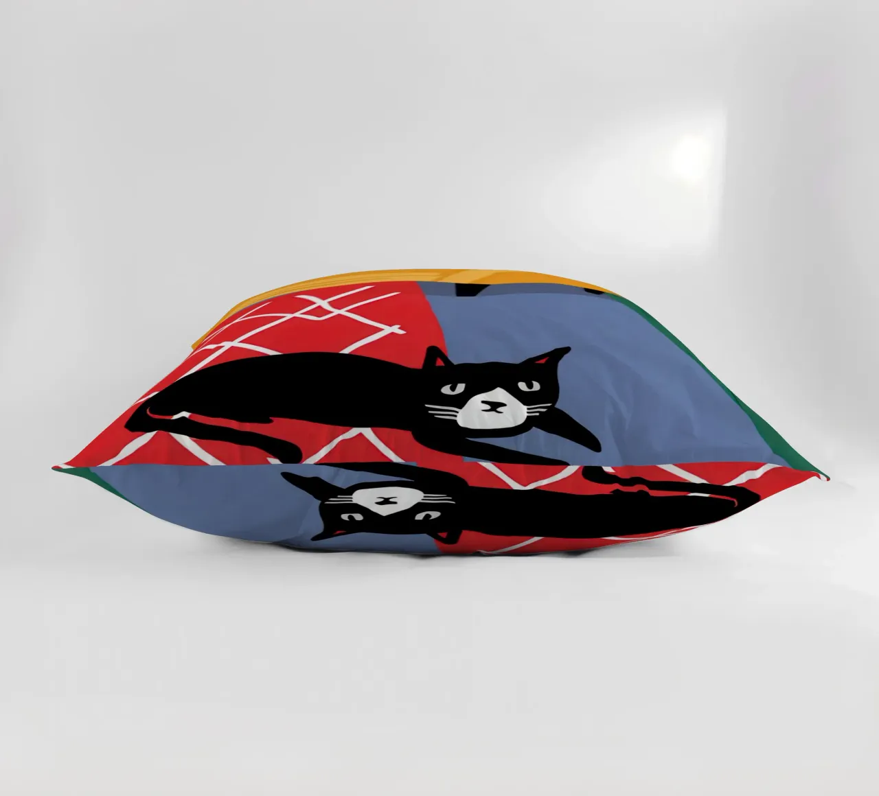 Coperta a scacchi Catnap cuscino da Frame Aura