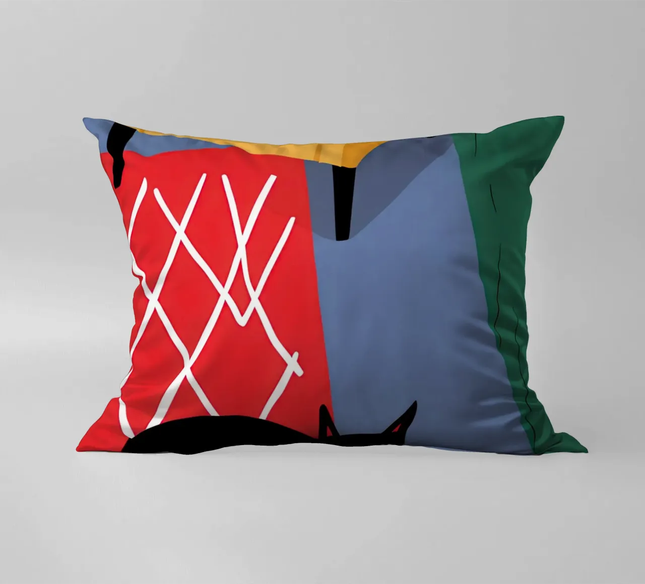Coperta a scacchi Catnap cuscino da Frame Aura