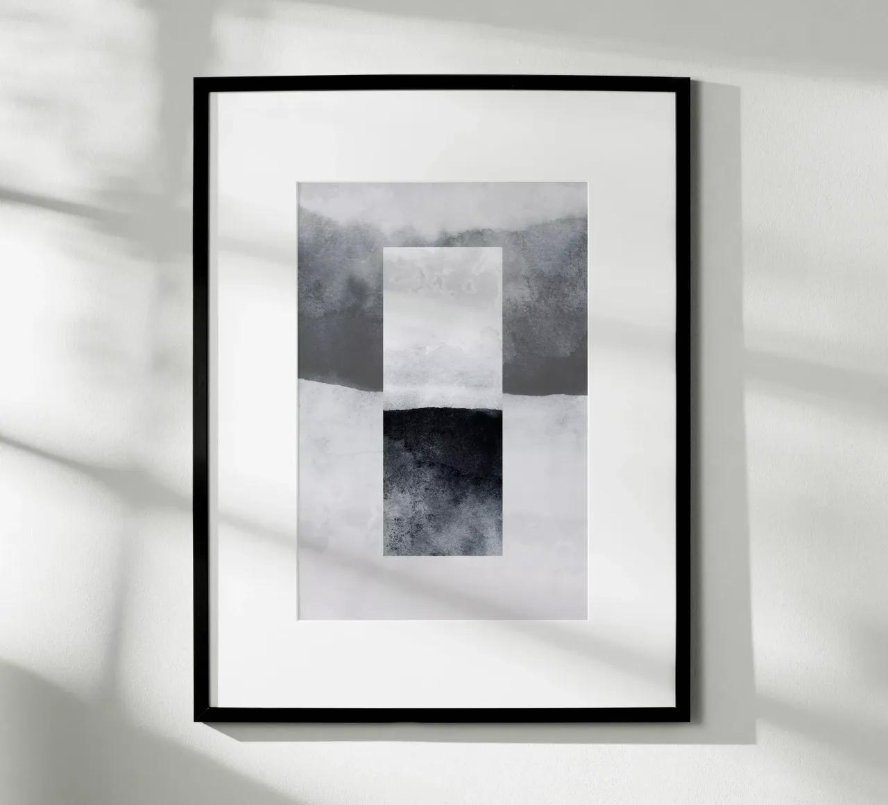 Minimalism 52X poster con telaio in legno da Mareike Böhmer
