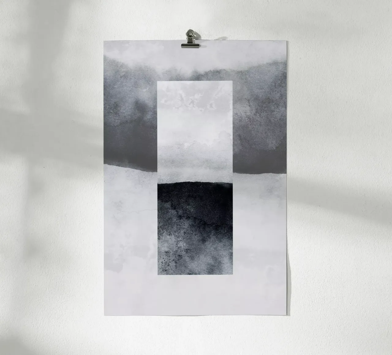 Minimalism 52X poster con telaio in legno da Mareike Böhmer