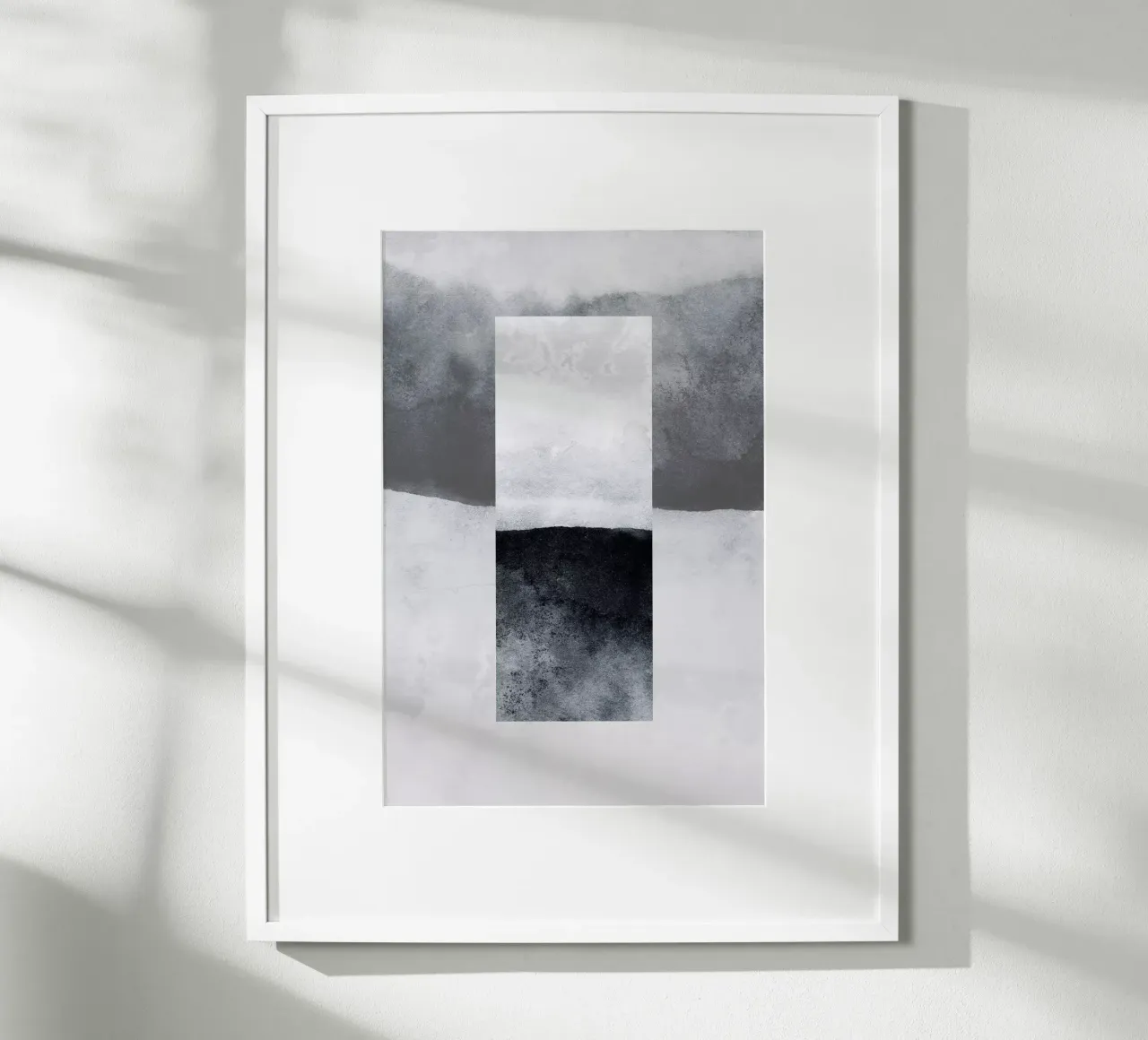 Minimalism 52X poster con telaio in legno da Mareike Böhmer