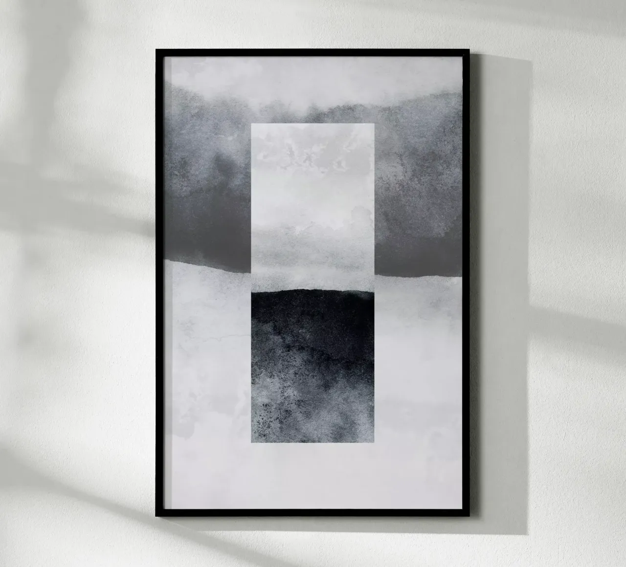 Minimalism 52X poster con telaio in legno da Mareike Böhmer