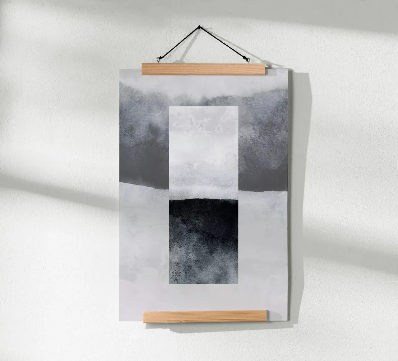 Minimalism 52X poster con telaio in legno da Mareike Böhmer