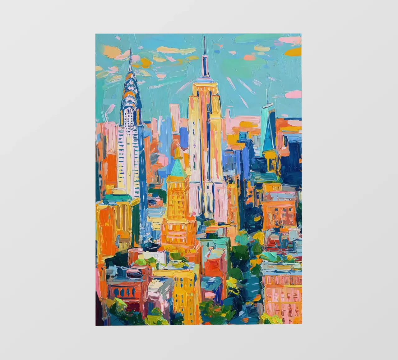 Impasto del profilo di New York telo in pvc da Nikis Art Studio
