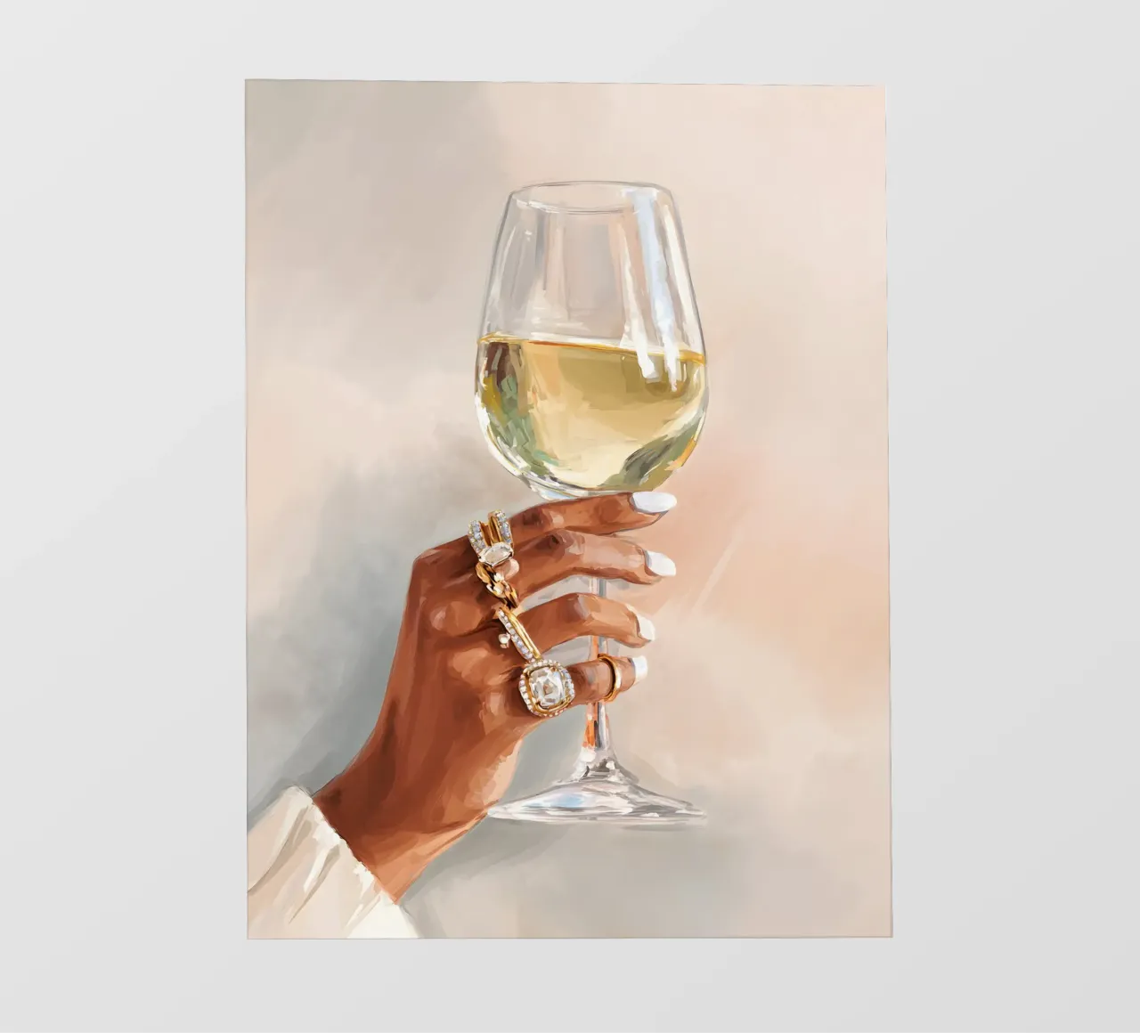 Toast to Luxury telo in pvc da Gypsy Galleria