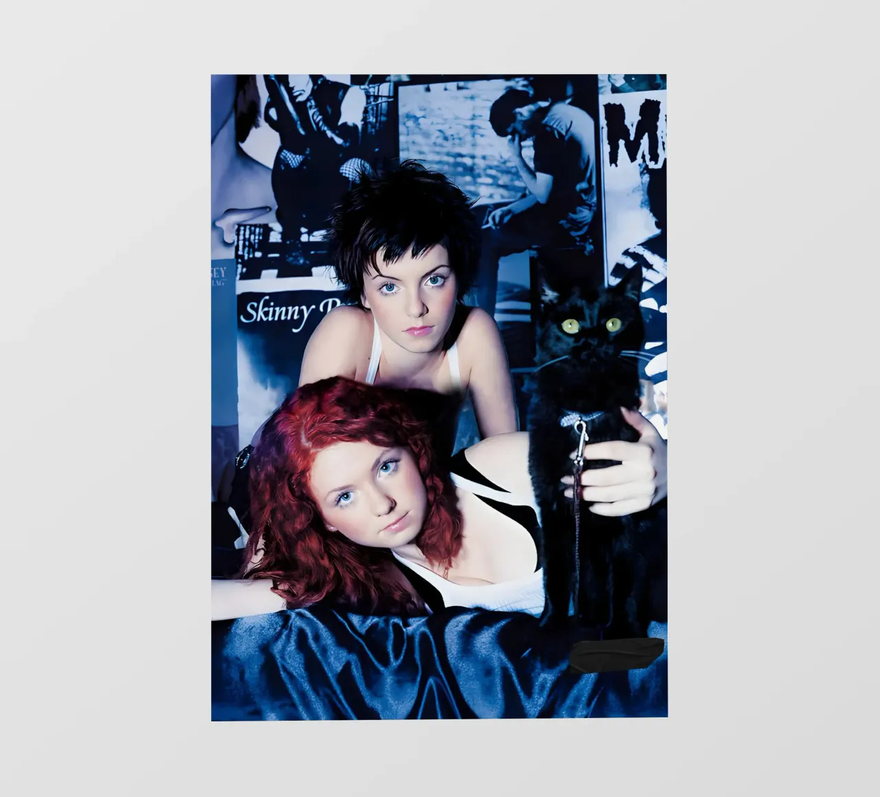 t.A.T.u pellicola backlit da Low poly art