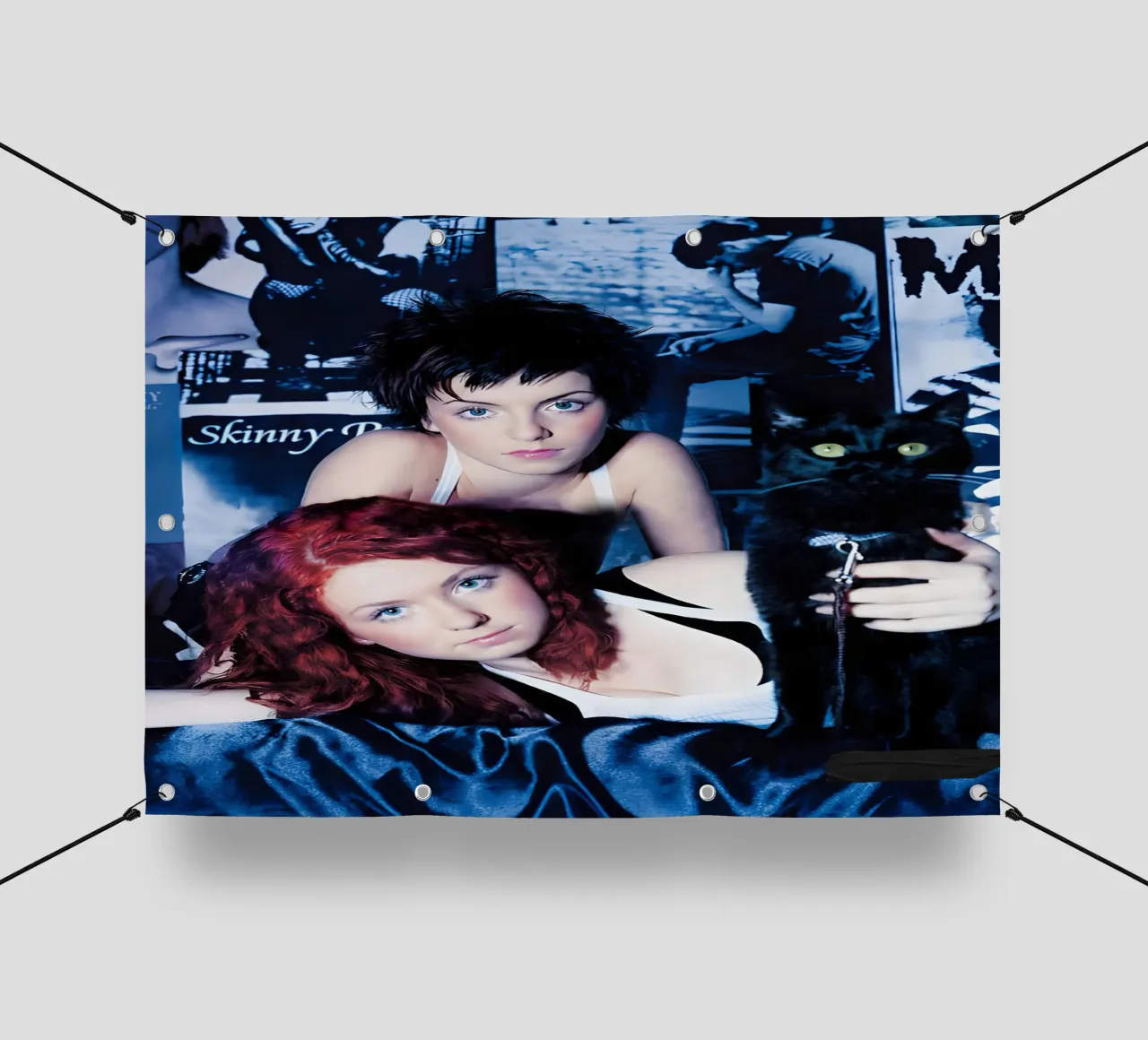 t.A.T.u telo in pvc da Low poly art