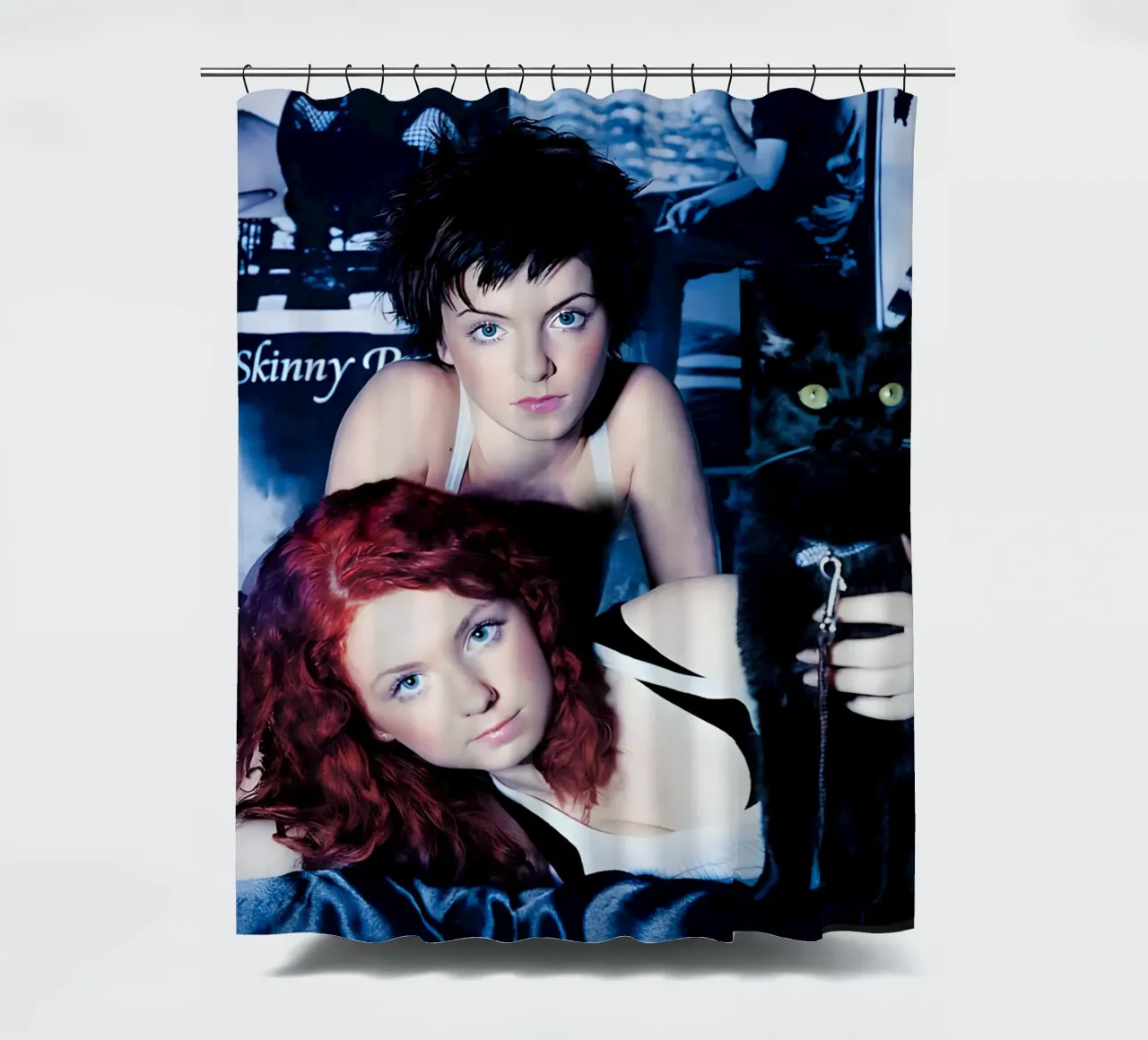 t.A.T.u tenda da doccia da Low poly art