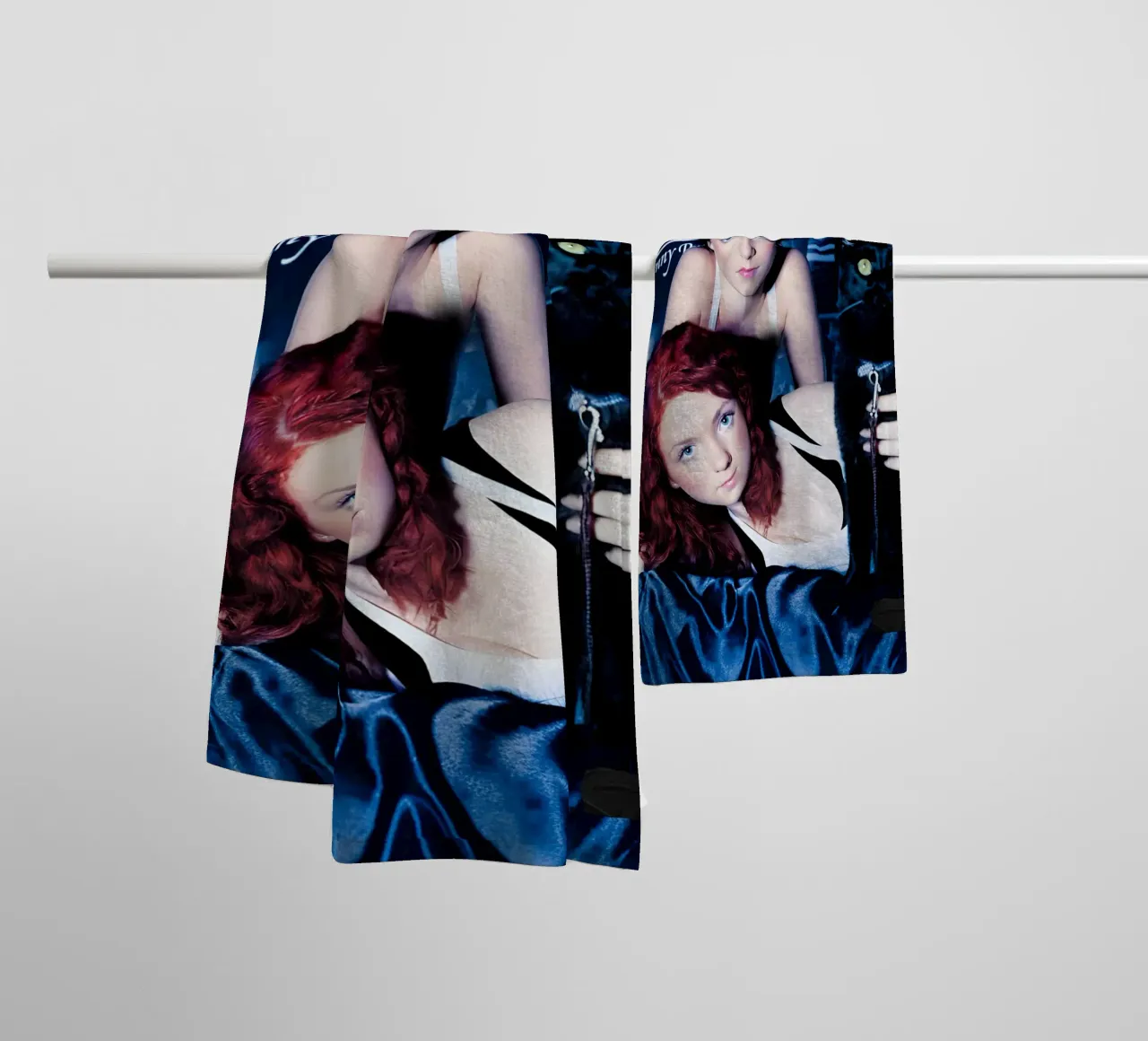 t.A.T.u asciugamano da bagno da Low poly art