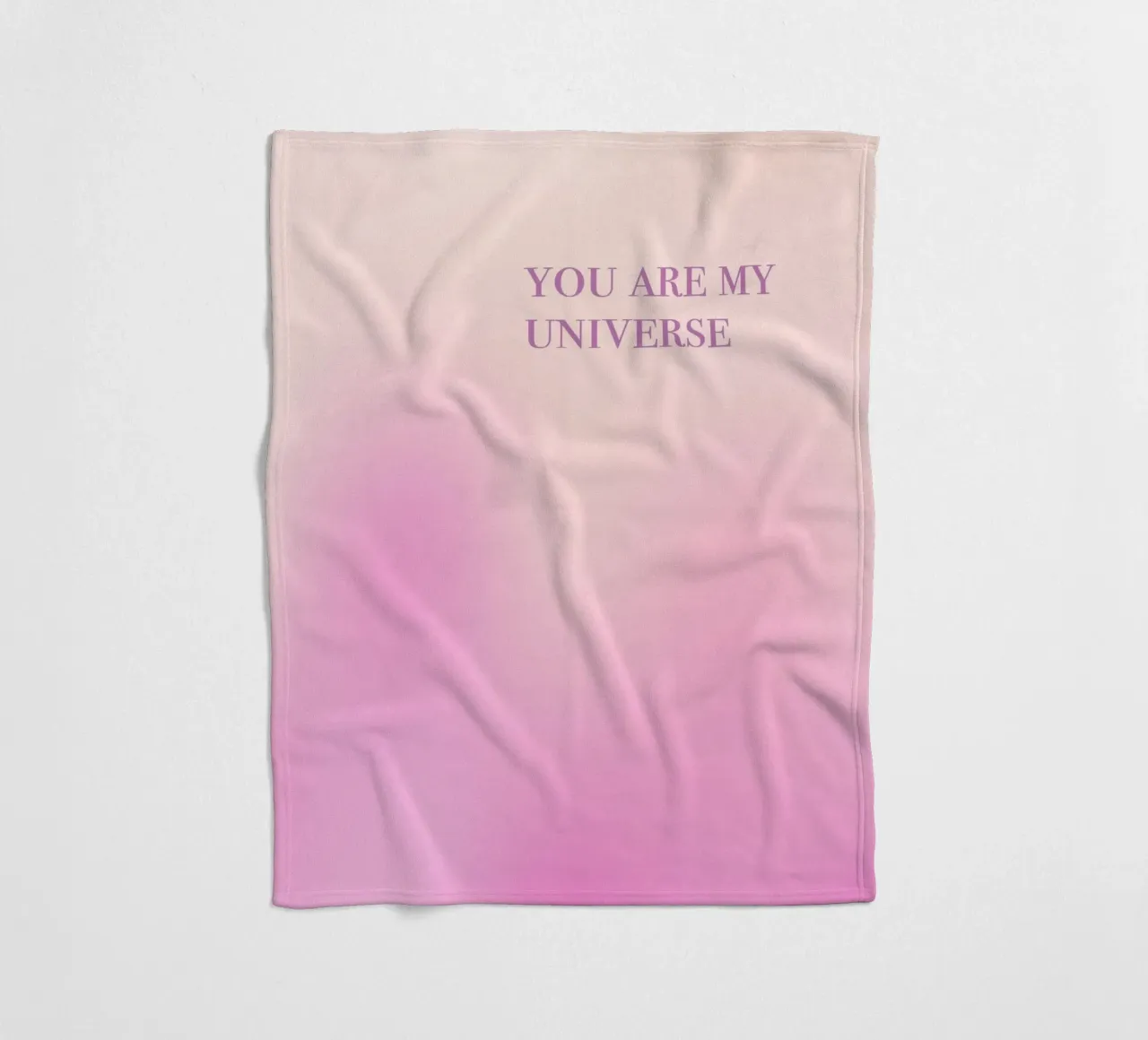 my universe coperta in pile da be.
