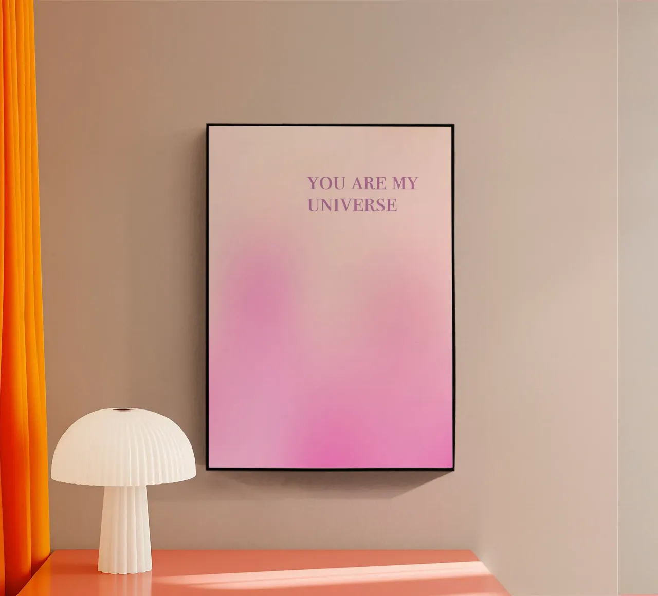 my universe plexiglass da be.