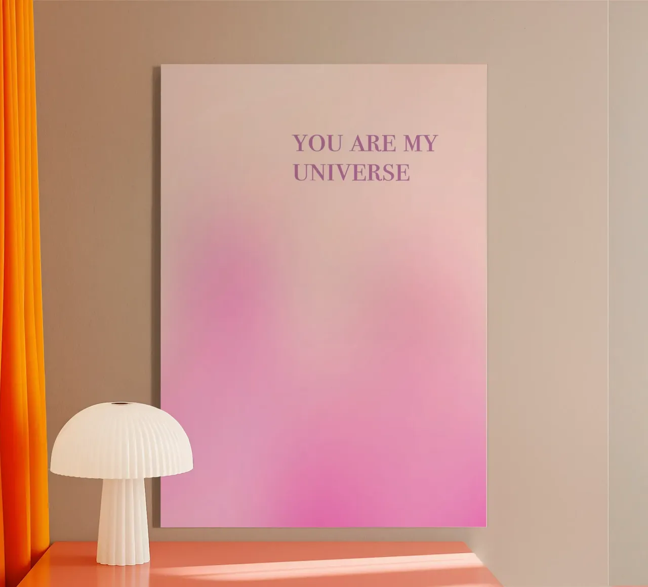 my universe plexiglass da be.