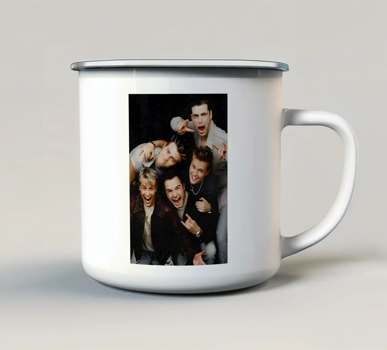 Westlife tazza in smalto da Low poly art