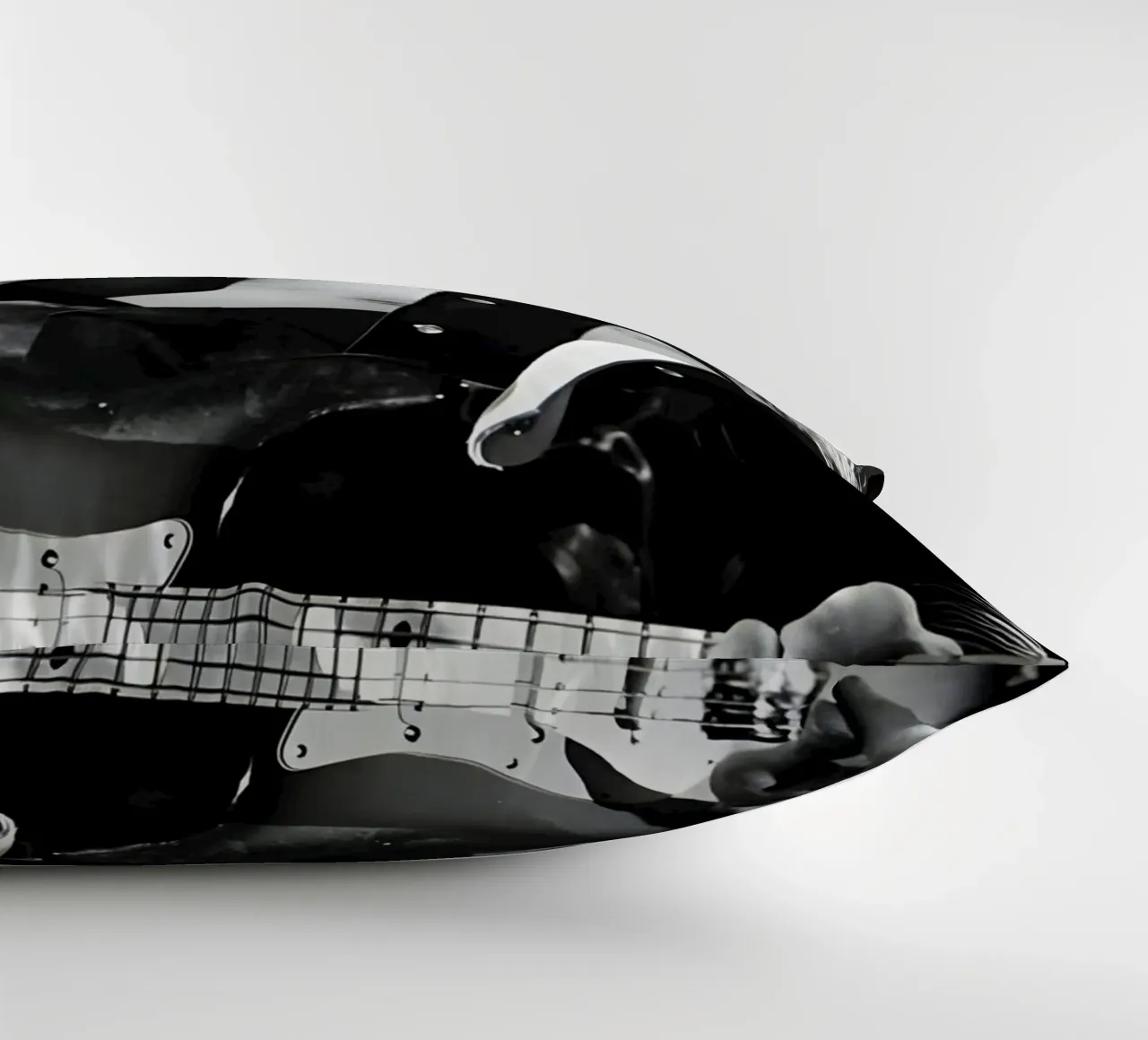 Ritchie Blackmore cuscino da Low poly art
