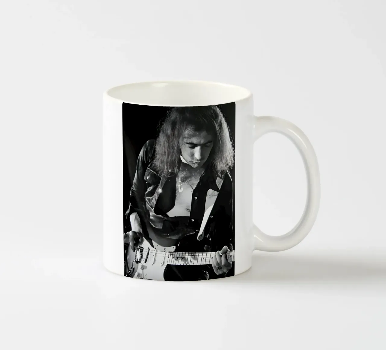 Ritchie Blackmore tazza in ceramica da Low poly art