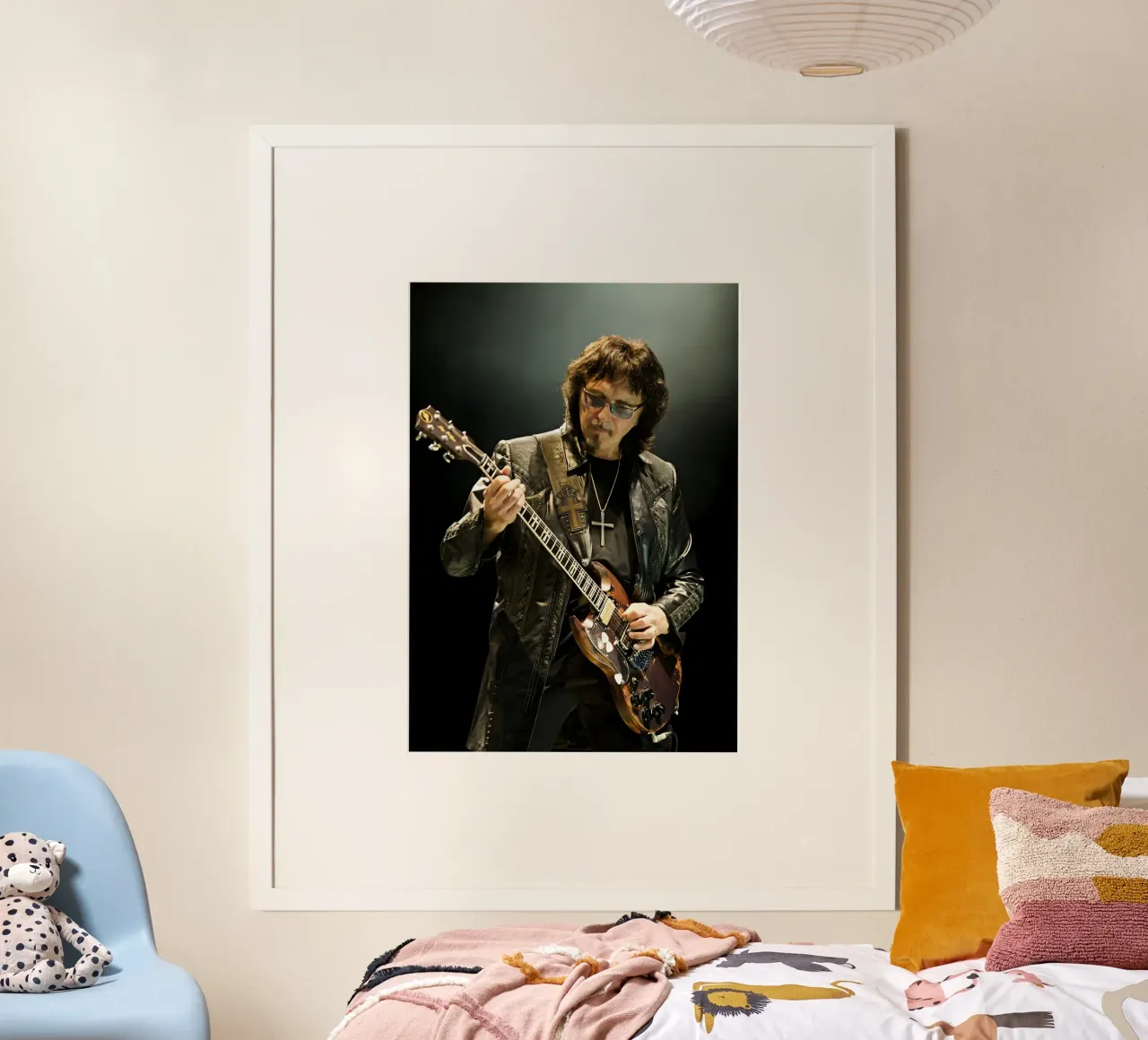 Tony lommi poster da Low poly art