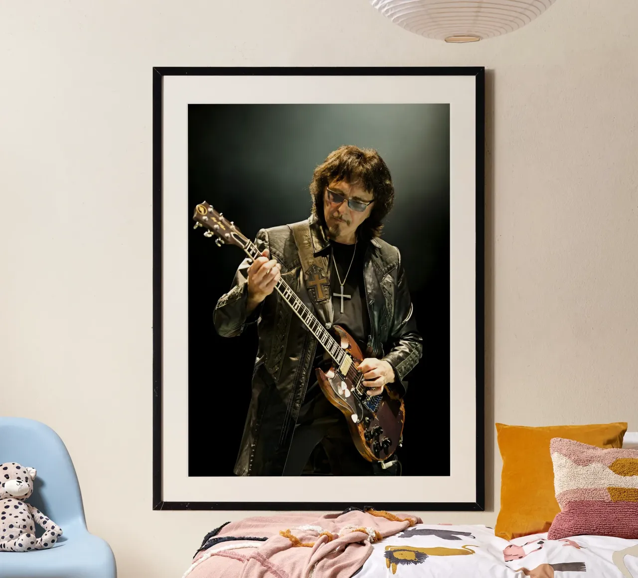 Tony lommi poster da Low poly art