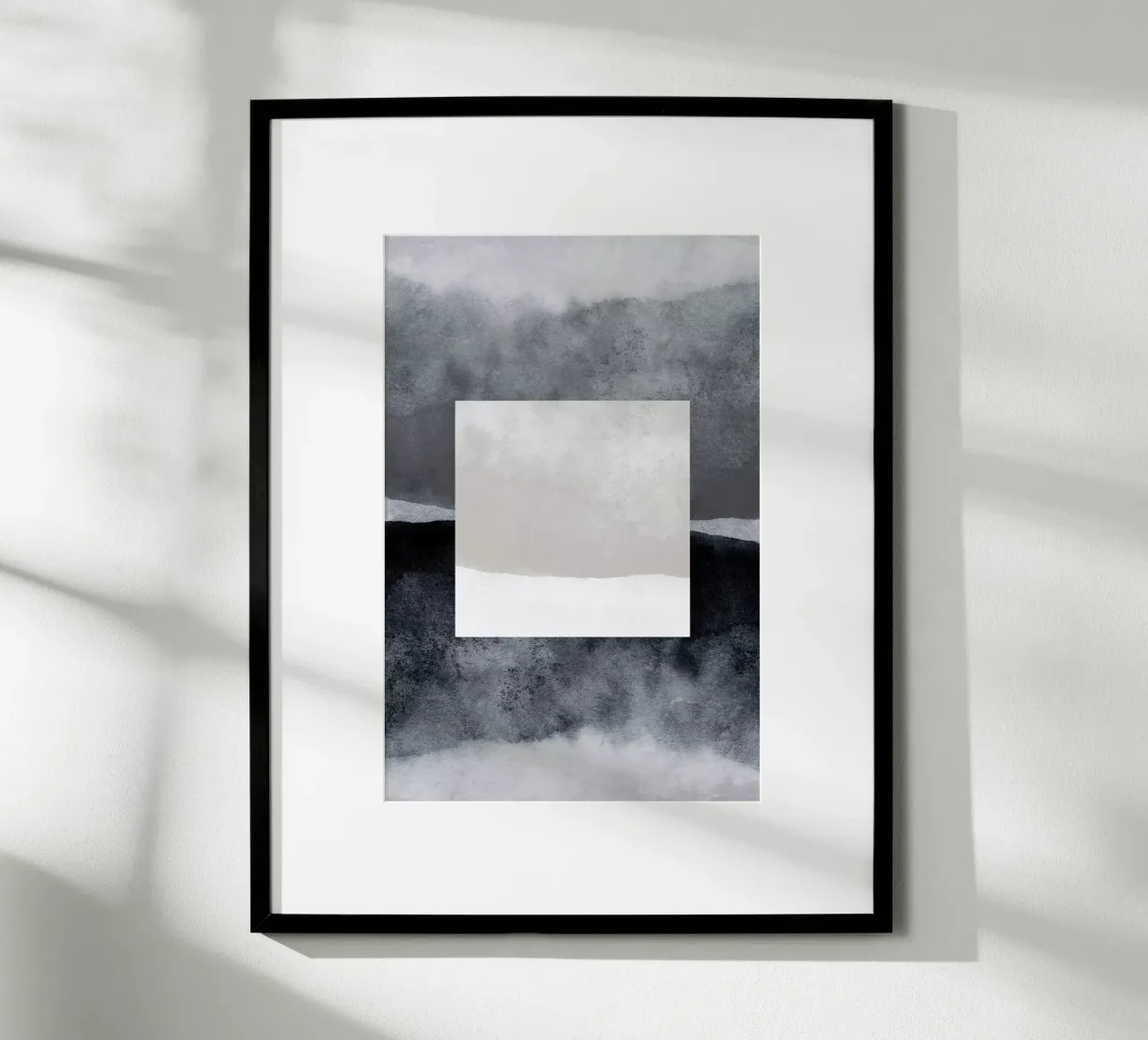 Minimalism 52Y poster con telaio in legno da Mareike Böhmer