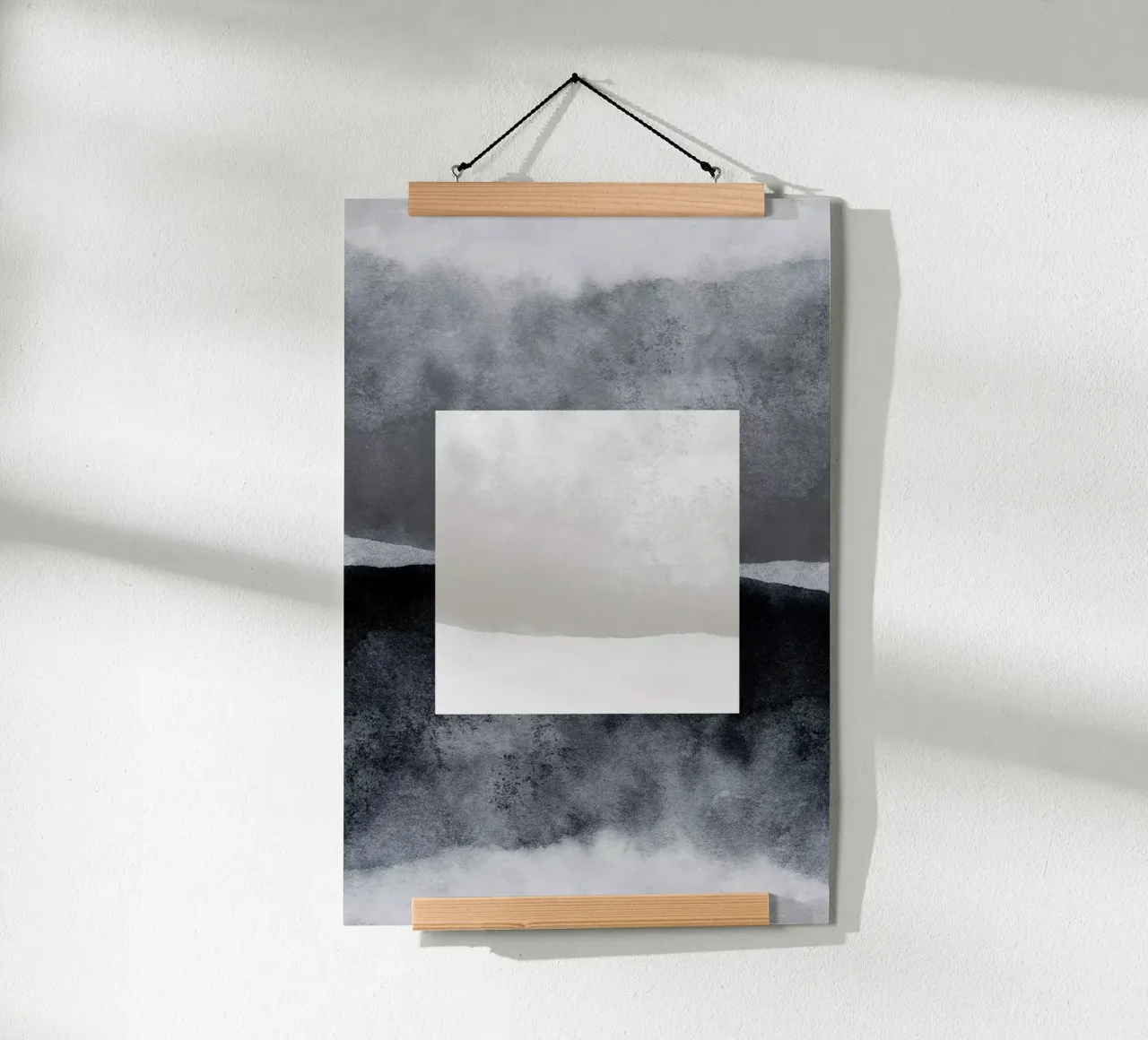 Minimalism 52Y poster con telaio in legno da Mareike Böhmer