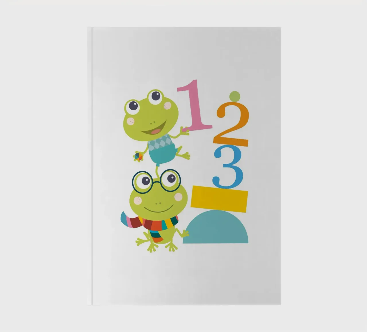Froggy Numbers Play notebook by JaySan Studio