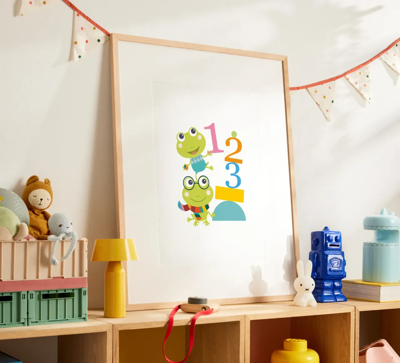 Gioco dei numeri di Froggy poster da JaySan Studio
