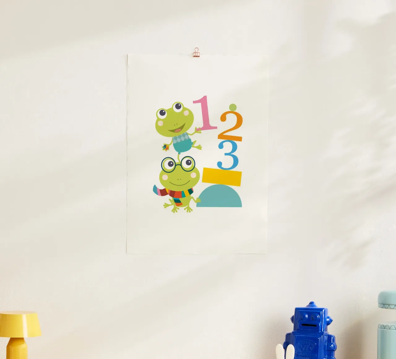 Gioco dei numeri di Froggy poster da JaySan Studio