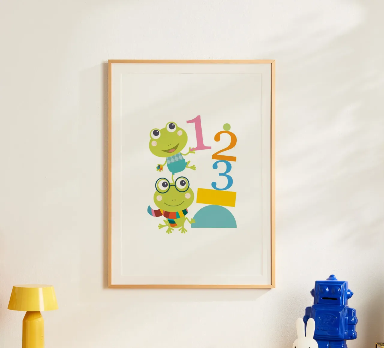 Gioco dei numeri di Froggy poster da JaySan Studio
