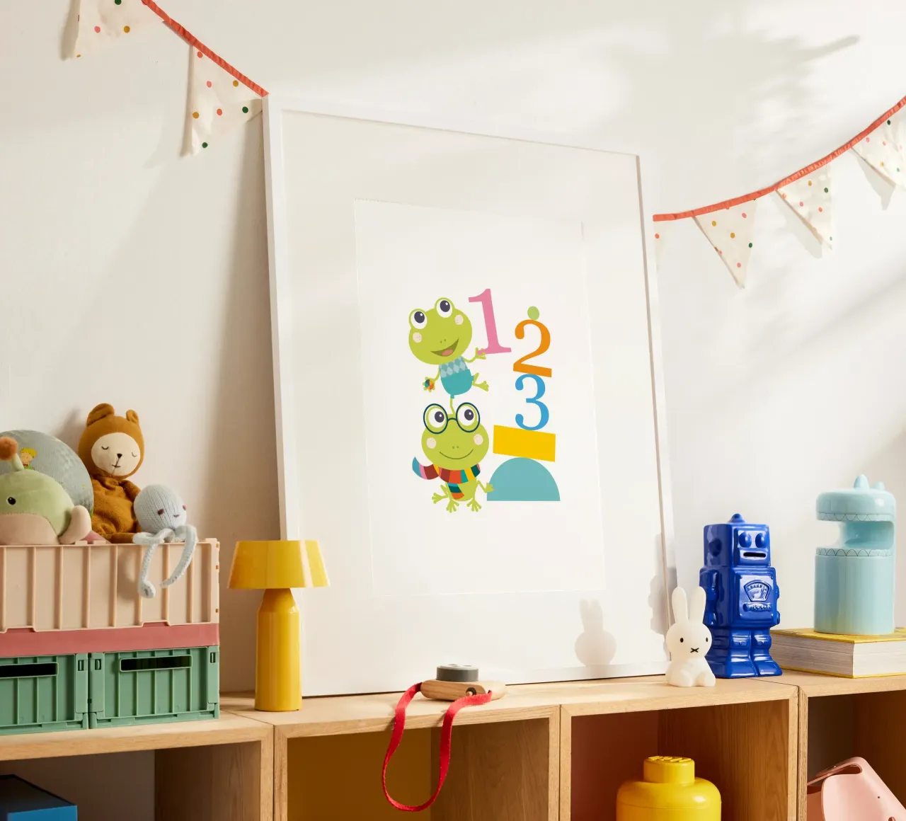 Gioco dei numeri di Froggy poster da JaySan Studio