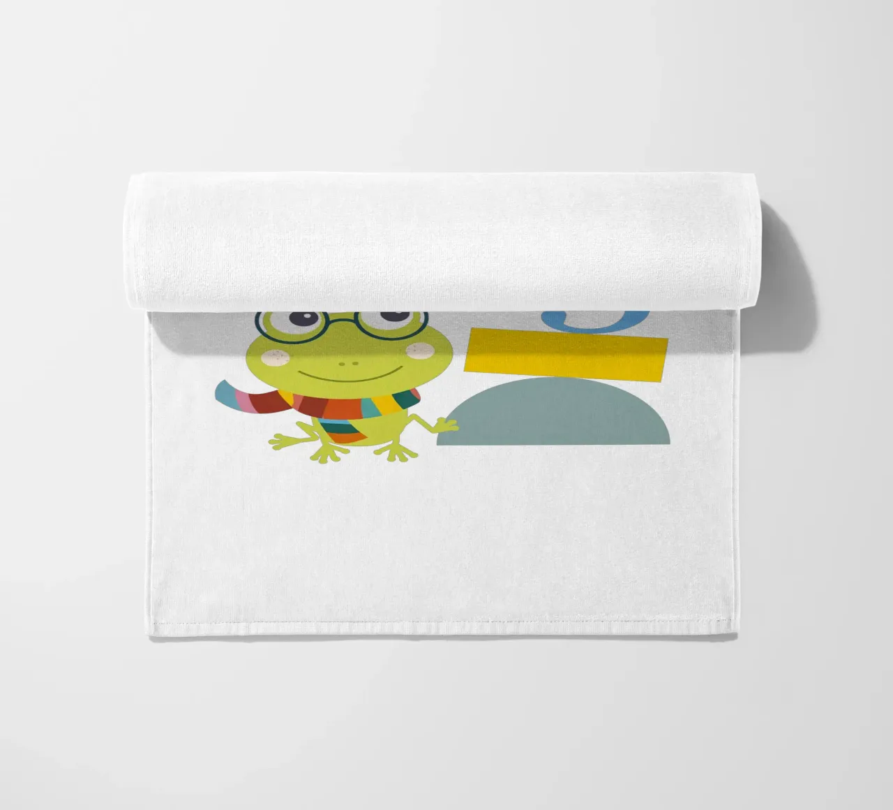Gioco dei numeri di Froggy telo mare da JaySan Studio