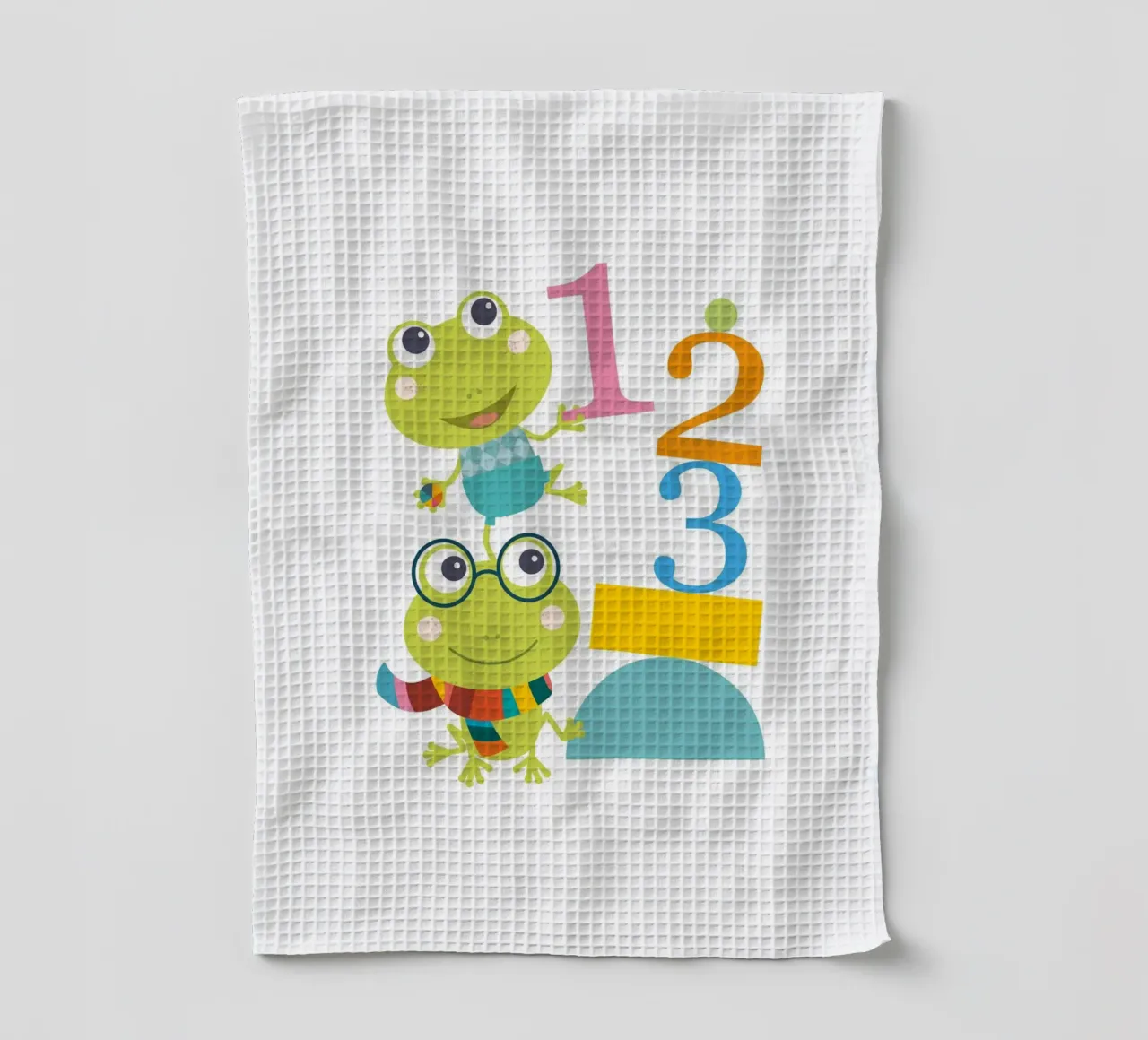 Gioco dei numeri di Froggy canovaccio da cucina da JaySan Studio