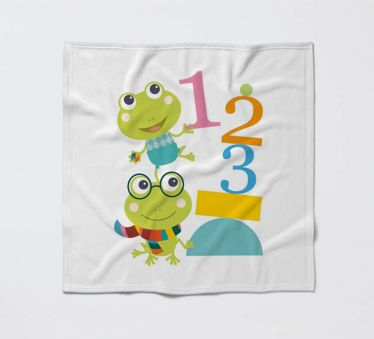 Gioco dei numeri di Froggy coperta in pile da JaySan Studio