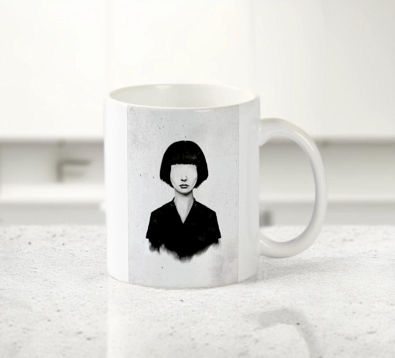 What you see is what you get tazza in ceramica da Balazs Solti