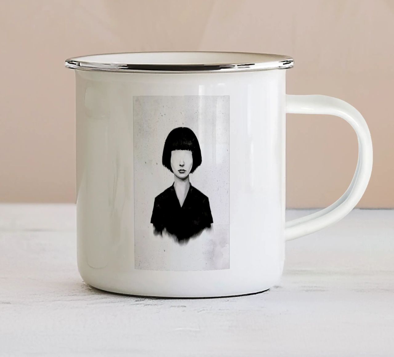 What you see is what you get tazza in smalto da Balazs Solti