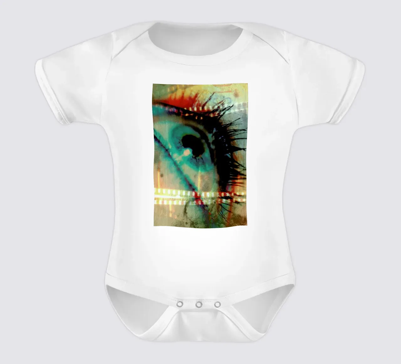 Movie short-sleeve baby romper by Angelo Cerantola