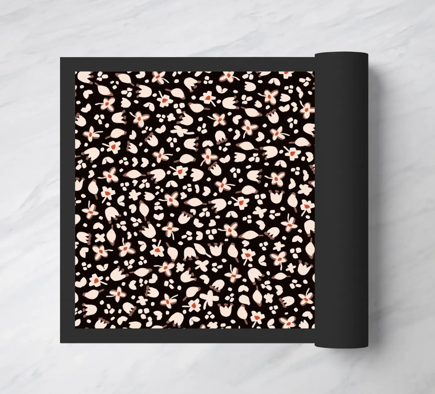 Flower Pattern No 37 deurmat van treechild