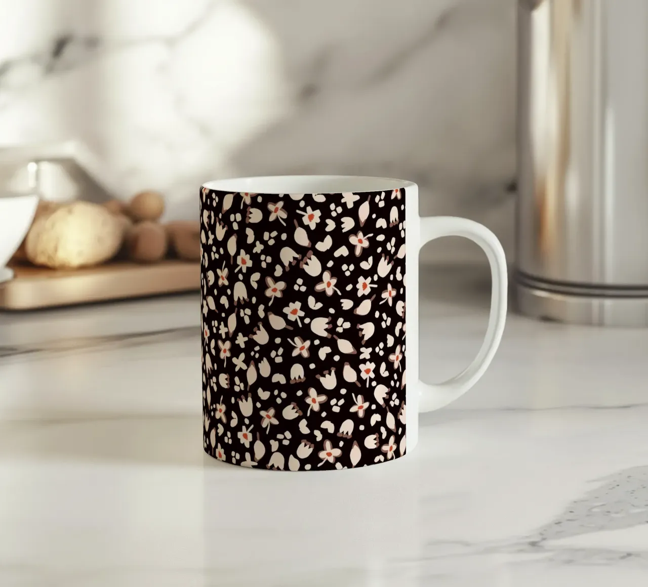 Flower Pattern No 37 tazza in ceramica da treechild