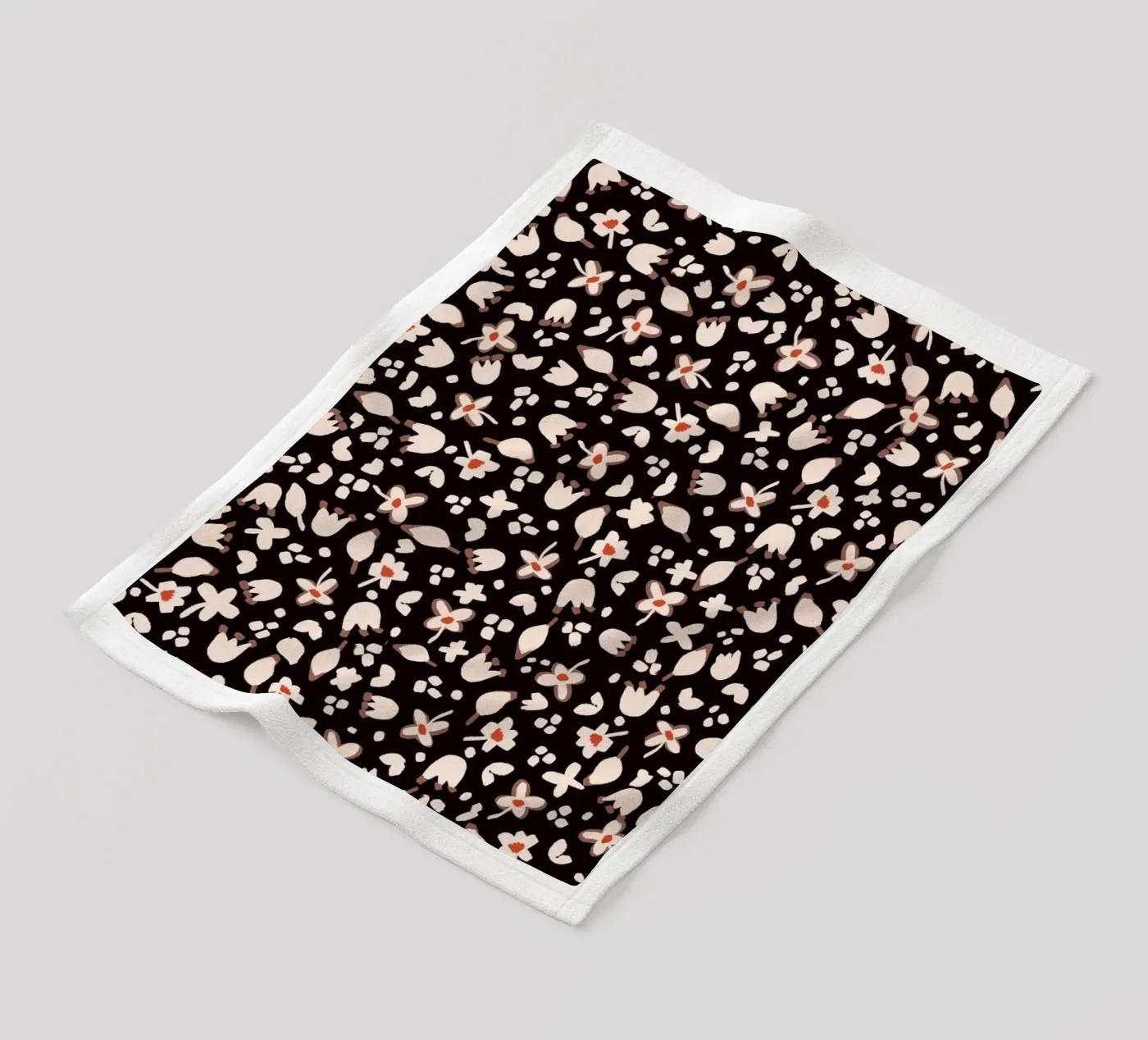 Flower Pattern No 37 coperta in pile da treechild