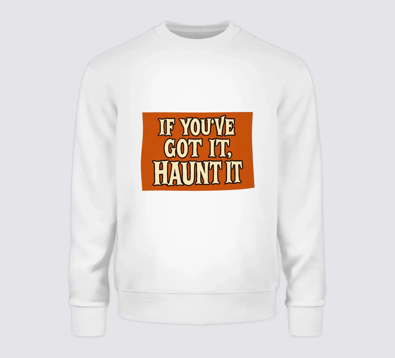 Tipografia retrò "Se ce l'hai, perseguitala". felpa da vintagepod