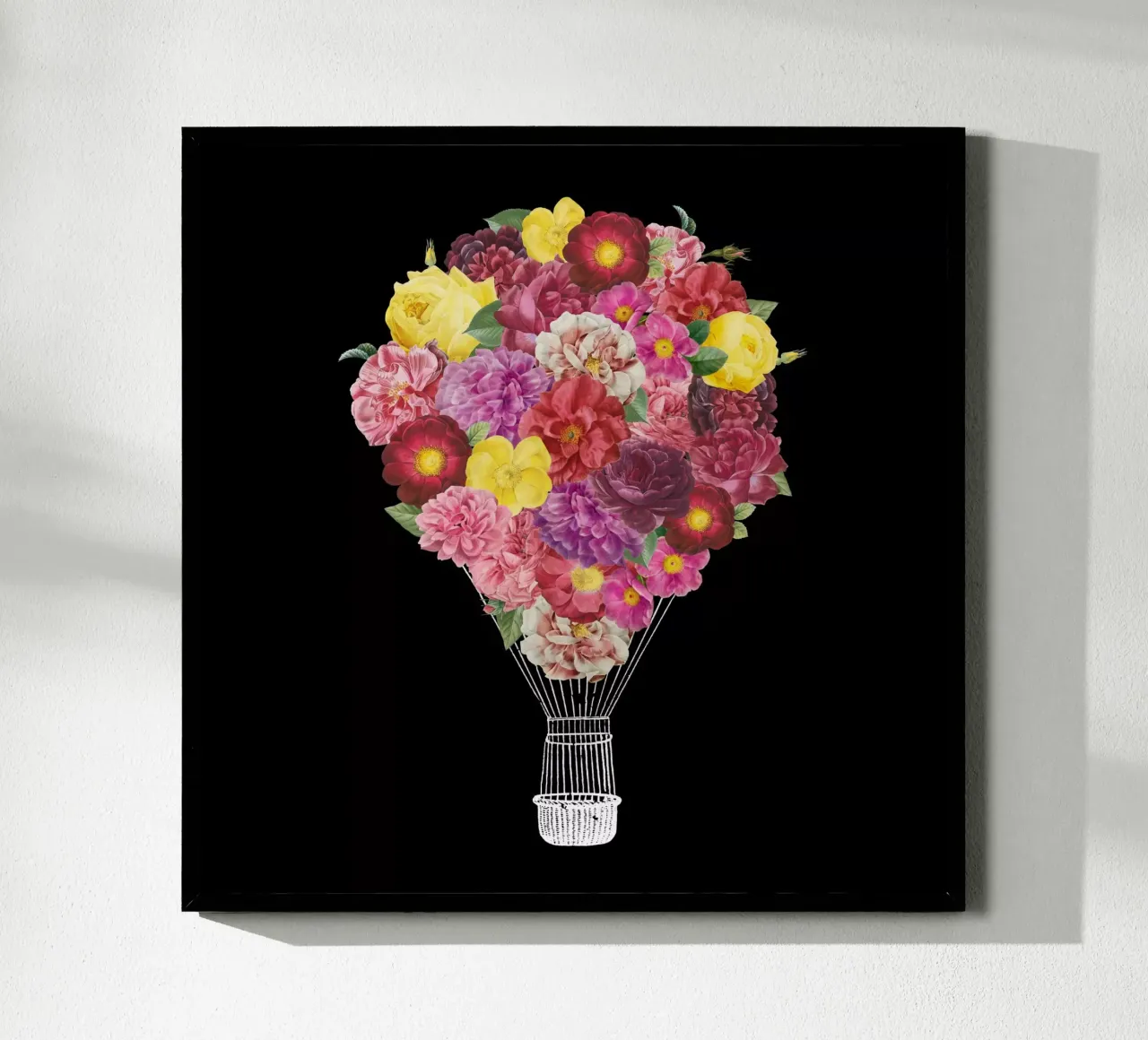 Palloncino in fiore scuro carta hahnemühle da FabiWes