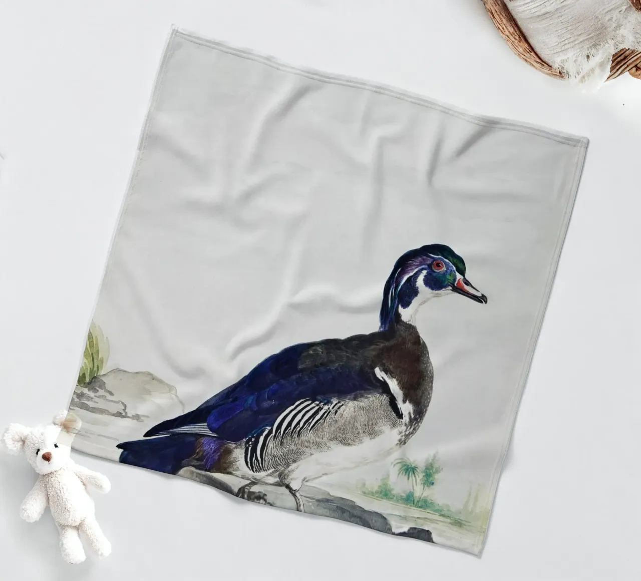 A Duck coperta in pile da vintageshop