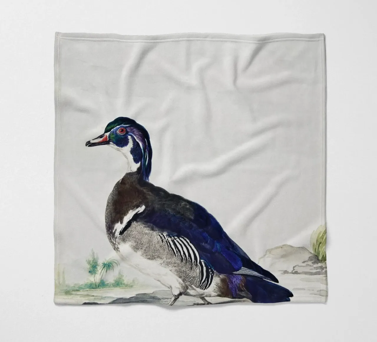 A Duck coperta in pile da vintageshop