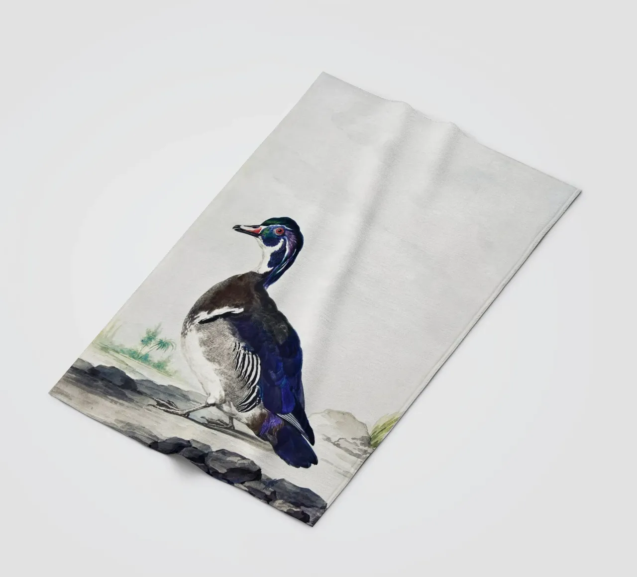 A Duck coperta in pile da vintageshop