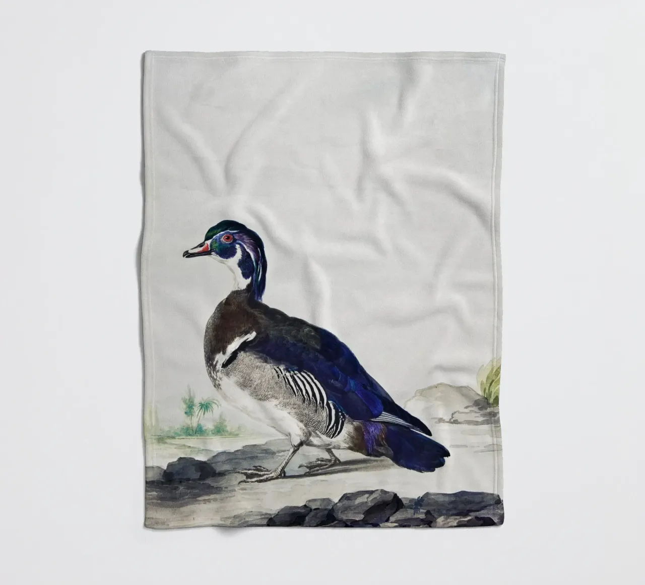 A Duck coperta in pile da vintageshop